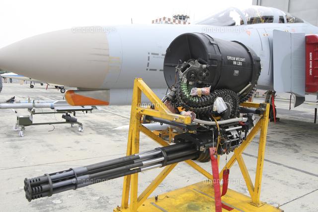 A M61 Vulcan rotary cannon of the F-4 Phantom.[11079027312