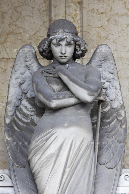 Monteverde Angel, 1882, Tomb Oneto, Monumental Cemetery