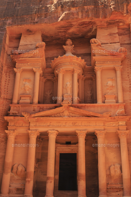 The Treasury (Al-Khazneh), Petra, Jordan, Middle East[11104014416]の写真素材 ...