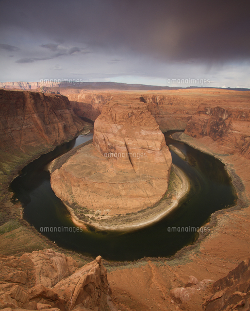 Horseshoe Bend, Canyonlands, Arizona, USA[11118045554]の写真素材・イラスト素材｜アマナイメージズ
