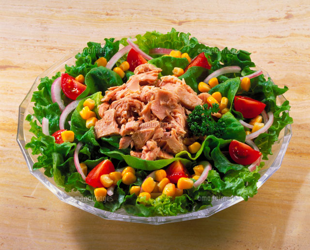 ツナサラダ[20013002480]の写真・イラスト素材｜アマナイメージズ