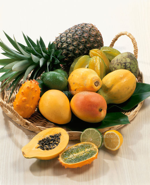 トロピカルフルーツ の写真素材 イラスト素材 アマナイメージズ
