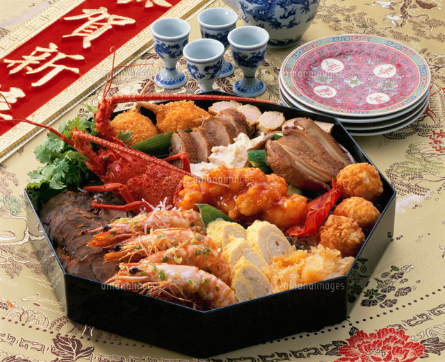 中華風おせち料理 の写真素材 イラスト素材 アマナイメージズ