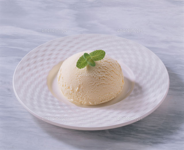 バニラアイス の写真素材 イラスト素材 アマナイメージズ