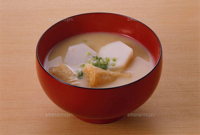 里芋の味噌汁 の写真素材 イラスト素材 アマナイメージズ