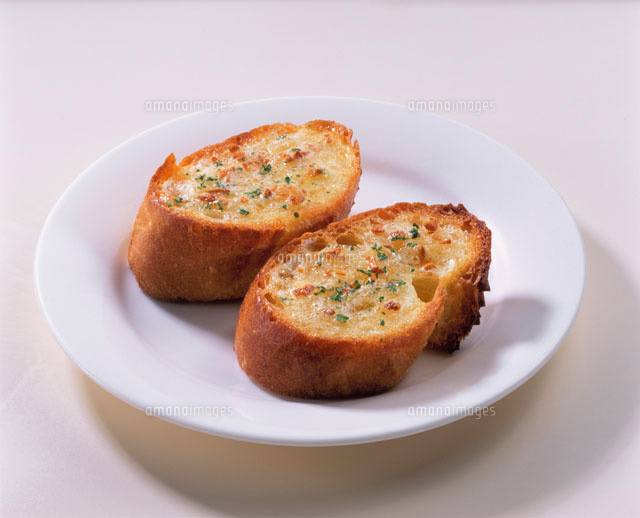 ガーリックトースト の写真素材 イラスト素材 アマナイメージズ