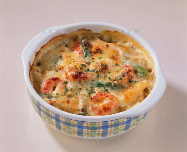 エビグラタンの写真素材 ストックフォト アマナイメージズ