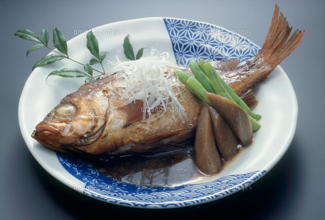 メバルの煮付け の写真素材 イラスト素材 アマナイメージズ