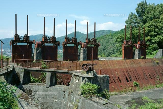 旧八百津発電所資料館 貯水槽[22366002681]の写真素材・イラスト素材｜アマナイメージズ