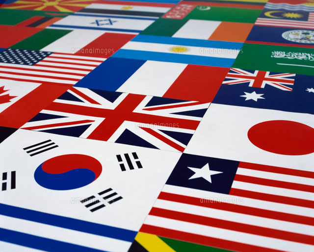 色々な国旗 の写真素材 イラスト素材 アマナイメージズ