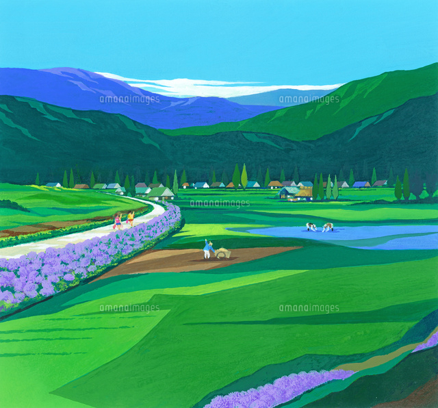 風景画1 絵画 9949 風景 油彩画 Amazon.co.jp: 黒木啓 奥入瀬1 F6号 受注制作