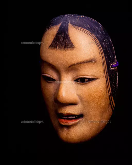 能面 喝食（かっしき）[22806000021]の写真・イラスト素材｜アマナ