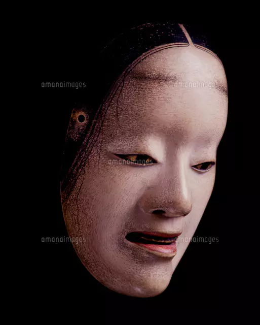 能面 泥眼（でいがん）[22806000085]の写真・イラスト素材｜アマナ