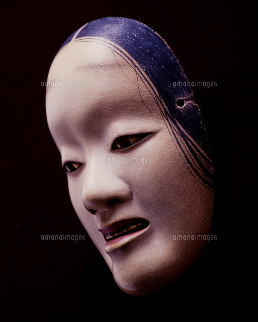 能面 泥眼（でいがん）[22806000087]の写真・イラスト素材｜アマナ