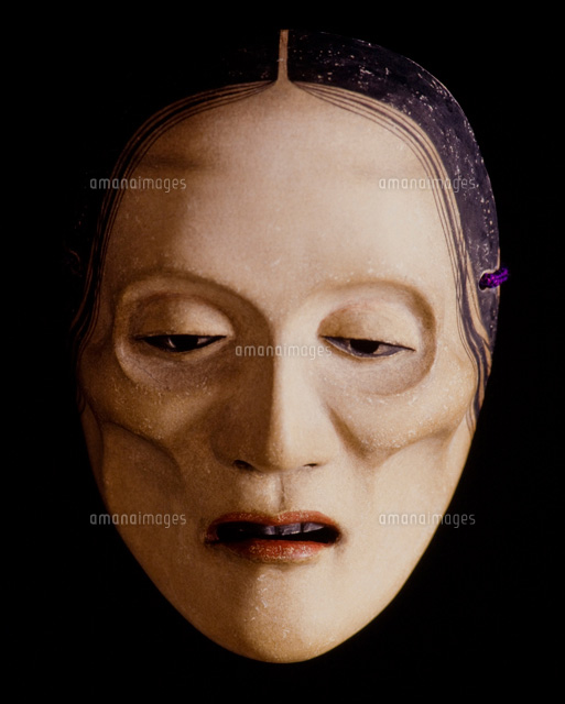 能面 痩女（やせおんな）[22806000095]の写真・イラスト素材｜アマナ