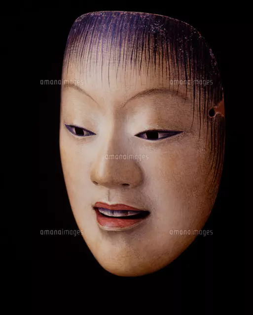 能面 童子（どうじ）[22806000106]の写真・イラスト素材｜アマナイメージズ