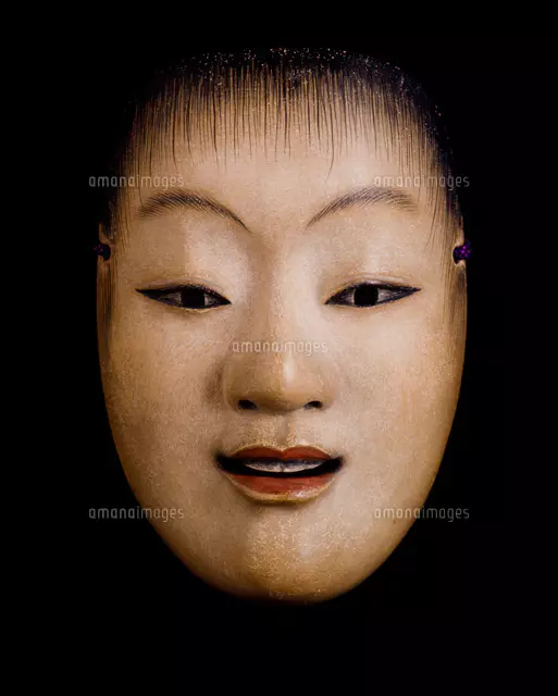 能面 童子（どうじ）[22806000106]の写真・イラスト素材｜アマナイメージズ