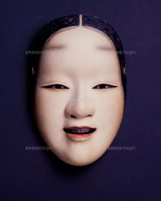能面 若女（わかおんな）[22806000123]の写真・イラスト素材｜アマナ