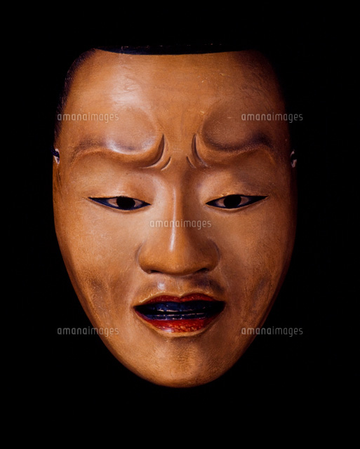 能面 邯鄲男（かんたんおとこ）[22806000136]の写真・イラスト素材