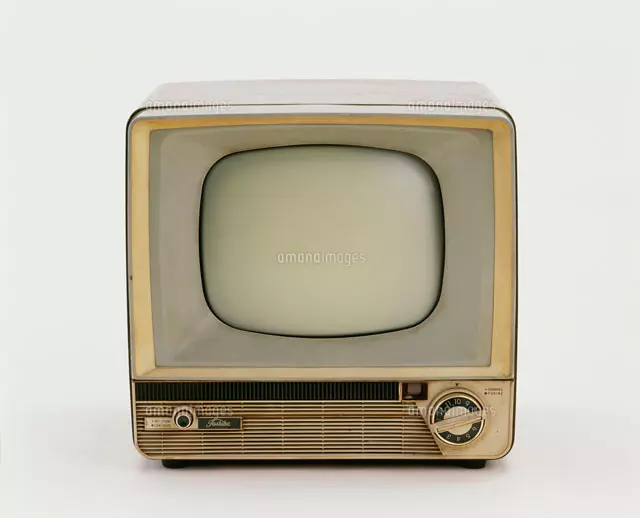 昭和30年代のテレビ[26092001020]の写真・イラスト素材｜アマナイメージズ