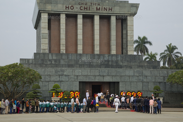 ホーチミン廟 の写真素材 イラスト素材 アマナイメージズ