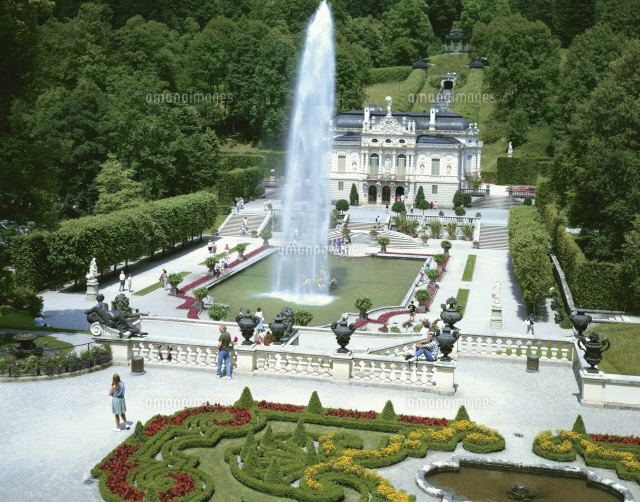 リンダーホーフ城[25102013197]の写真素材・イラスト素材｜アマナイメージズ