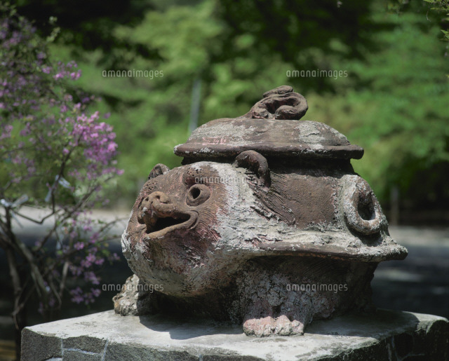 茂林寺の分福茶釜 の写真素材 イラスト素材 アマナイメージズ