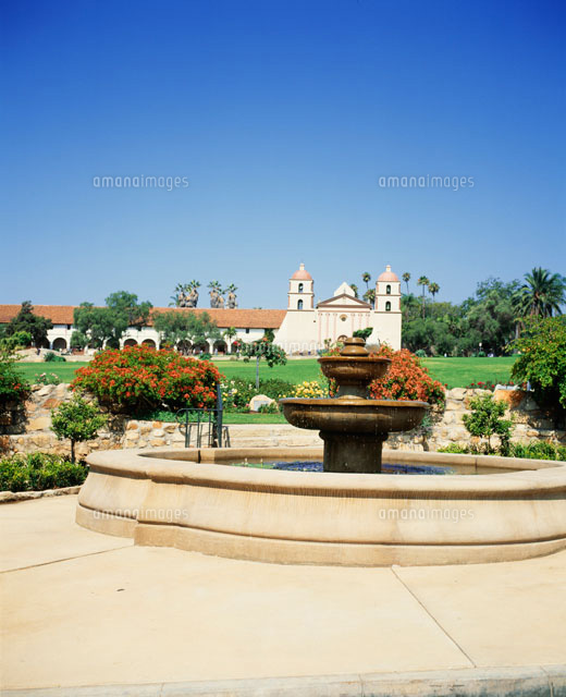 サンタバーバラミッション の写真素材 イラスト素材 アマナイメージズ