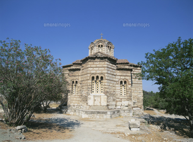 アギ・アポストリ教会 古代アゴラ遺跡[25378002318]の写真素材・イラスト素材｜アマナイメージズ