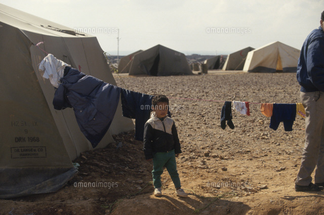 難民キャンプ の写真素材 イラスト素材 アマナイメージズ