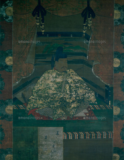 亀山天皇画像 天竜寺蔵 の写真素材 イラスト素材 アマナイメージズ