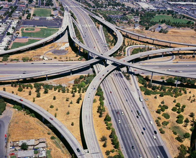 シリコンバレーインターチェンジ の写真素材 イラスト素材 アマナイメージズ
