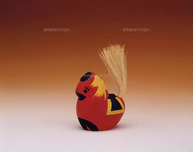 きしまやま一刀彫 大八車馬[25651002779]の写真・イラスト素材｜アマナ