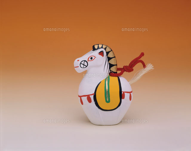 馬 涼運山窯 土鈴[25651002798]の写真・イラスト素材｜アマナイメージズ