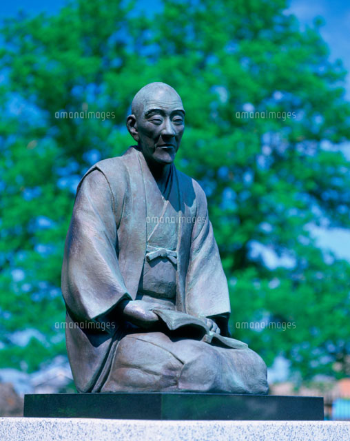 分水町良寛資料館 良寛像[25670005271]の写真・イラスト素材｜アマナ