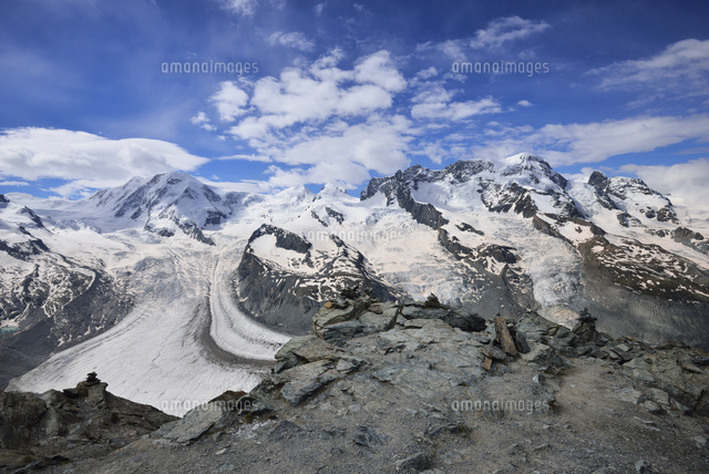 モンテローザ山群 の写真素材 イラスト素材 アマナイメージズ