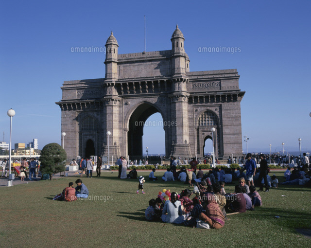インド門[25762005273]の写真素材・イラスト素材｜アマナイメージズ