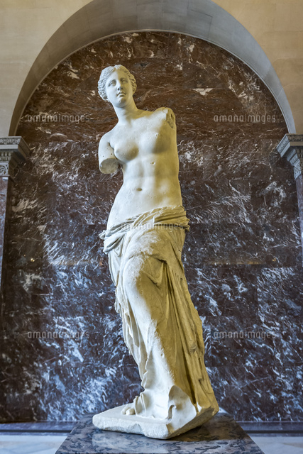 ミロス島出土のアフロディテ女神像[25781003004]の写真・イラスト素材