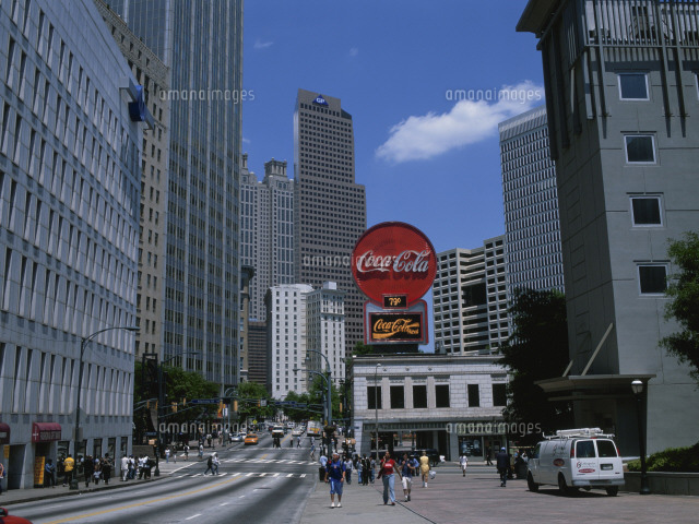 ピーチツリー・ストリート[25882003891]の写真素材・イラスト素材｜アマナイメージズ