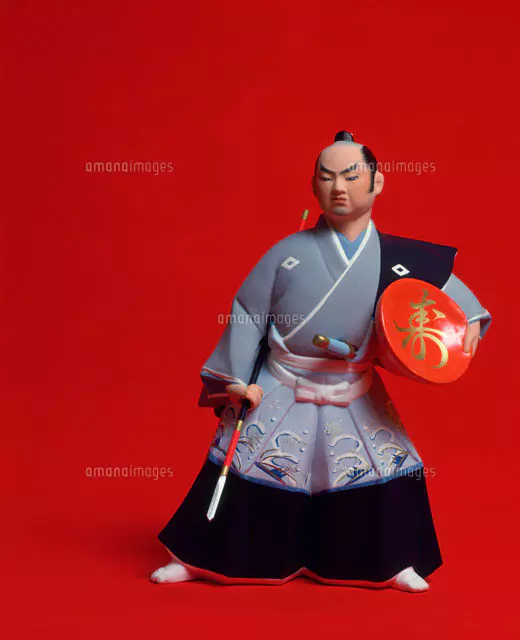 博多人形 黒田武士[25978000524]の写真・イラスト素材｜アマナ