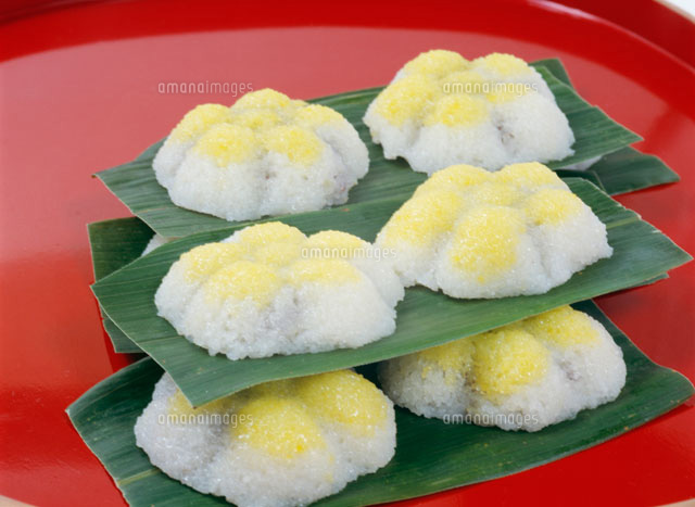 渡辺菓子店のなると餅 の写真素材 イラスト素材 アマナイメージズ