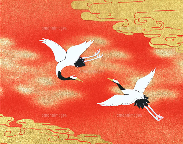 和風切り絵[26092001560]の写真・イラスト素材｜アマナイメージズ 