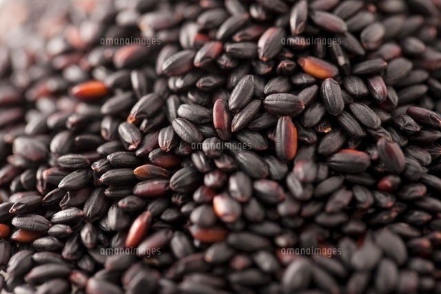 古代米 黒米 の写真素材 イラスト素材 アマナイメージズ