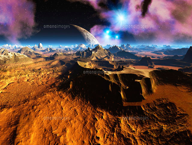 惑星 CG[28059000433]の写真・イラスト素材｜アマナイメージズ