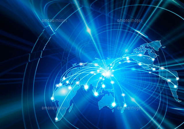 光ネットワーク の写真素材 イラスト素材 アマナイメージズ