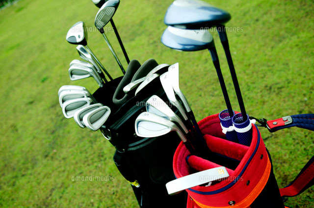 キャディーバッグ の写真素材 イラスト素材 アマナイメージズ