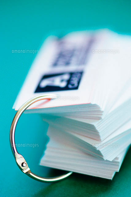 単語カード の写真素材 イラスト素材 アマナイメージズ