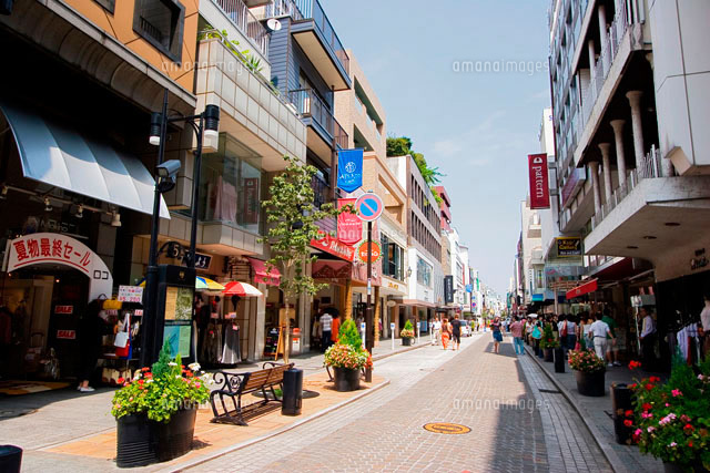 元町商店街 の写真素材 イラスト素材 アマナイメージズ