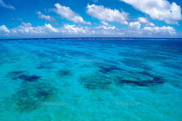青空と海 の写真素材 イラスト素材 アマナイメージズ
