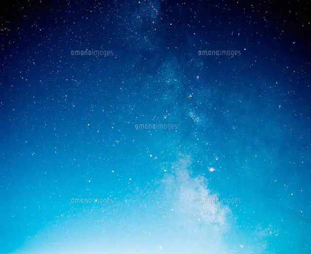 星空 空 自然の写真素材 ストックフォト アマナイメージズ